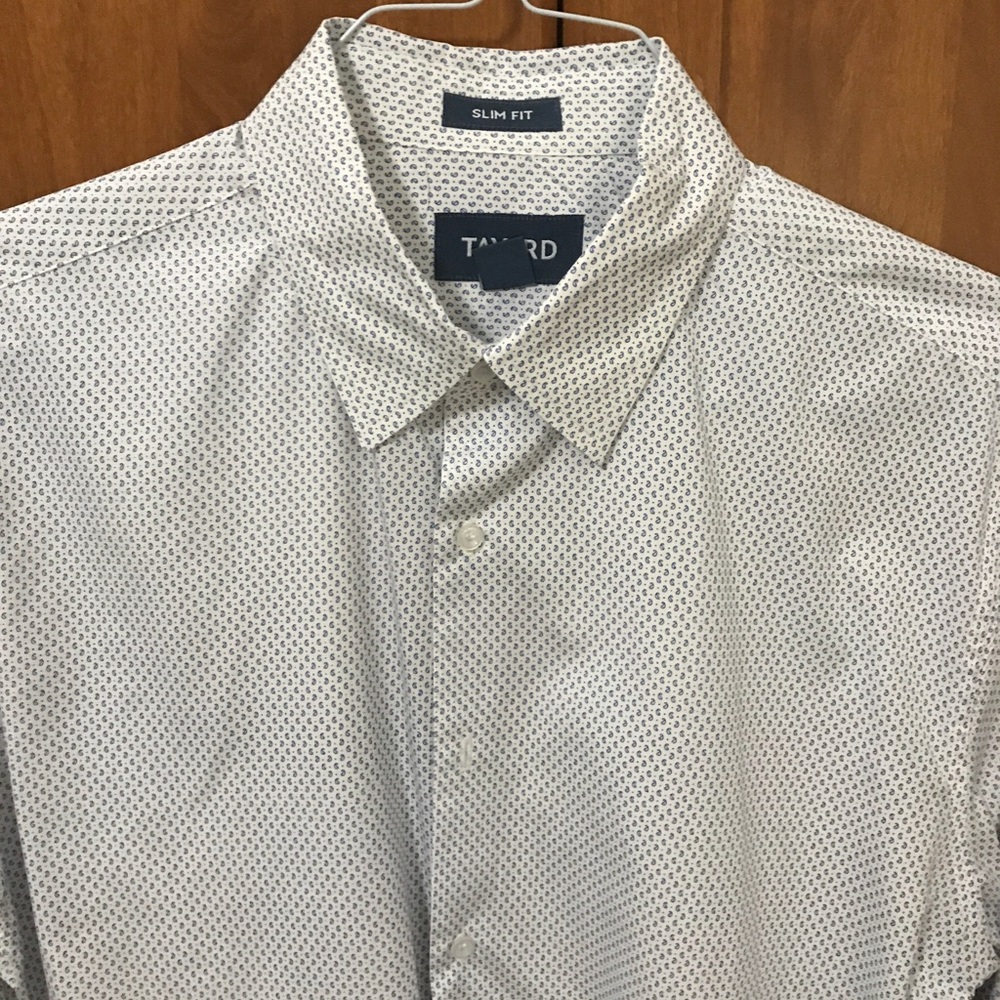 Taylrd all over print slim fit brand new